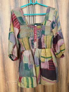 Abstract Print Top
