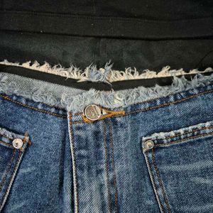 Low Waist Bootcut Denim Y2K Vintage