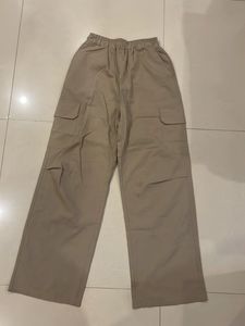Beige Cargo Pants