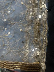 Embroidered Dupatta with Sequin Detail