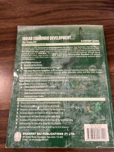 Class 12 Indian Economic Development-Sandeep Garg