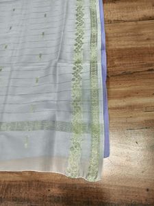 Elegant lavender Saree