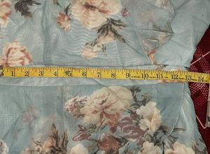 Floral Print Wrap Dress