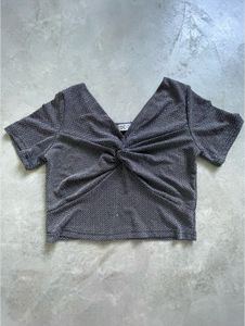 Twist Front Crop Top