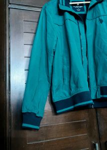 U.S. Polo Assn. Men Green Bomber Jacket