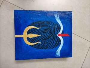 Shiva Lingam Painting
