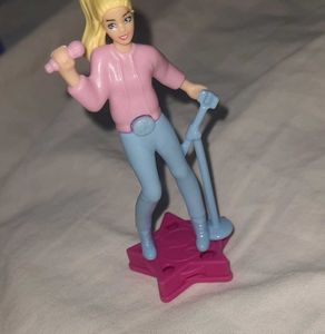 Blonde Popstar Barbie Mini Figurine