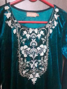 Velvet Kurta