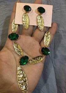 Emerald Green Jewelry Set