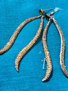 Sparkling Drop Earrings