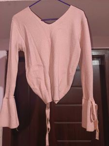 Peach Korean Sweater
