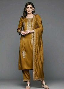 Indo Era Kurta Set With Dupatta For Women