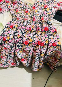 Floral Print Maxi Dress
