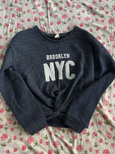 Brooklyn NYC Blue Sweatshirt