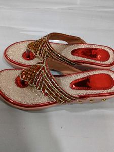 Dark Maharoon Color Sandal