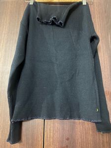 Navy Blue High Neck Sweater