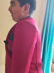 Stylish Red soft cool 😎 jacket 🧥 (stylish)