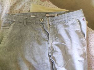 FINE-FAB Gray Casual Pants