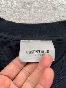 Essentials Black Tee
