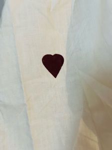 Beautiful Summer Trendy 🤎 Brown Heart Print Dress