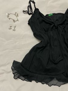 Black Layer Top