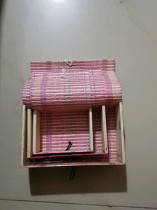Storage Wooden Bamboo Box
