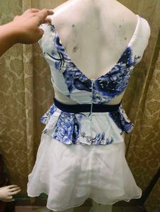 Floral Print Mini Dress