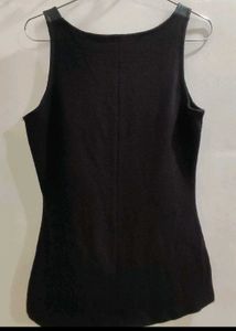 ZARA Leather Tank Top