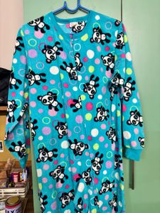 Full Bodysuit With Panda Print