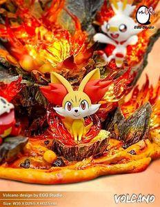 Pokemon Fire Family - Volcano Valley Charizard