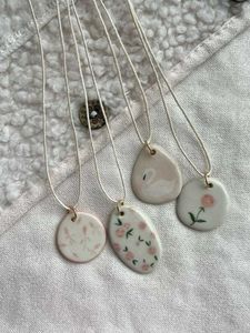 Ceramic Pendant Necklace