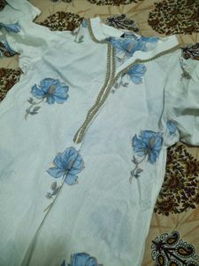 Floral Print Kurta