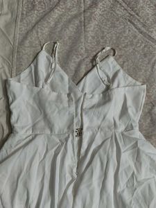 White Mini Dress Size S