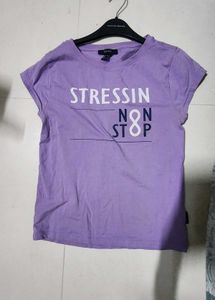Forever 21 Lavender Love T Shirt