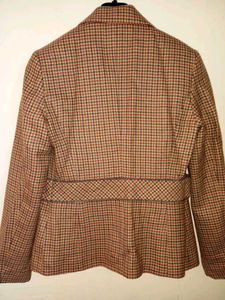 Vintage Checked Blazer