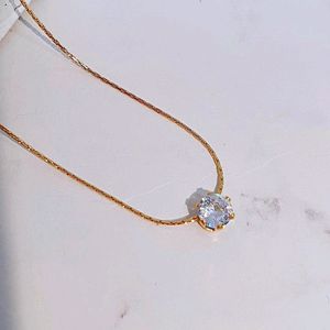Aura Gold Diamond Necklace