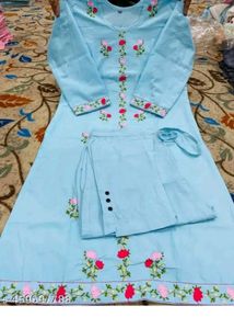 Embroidered Kurta Set