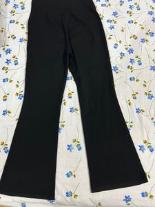 HnM Black Flared Trouser