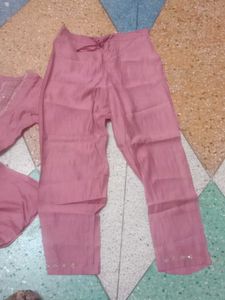 Embroidered Pink Top