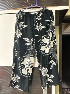 black floral kurta set