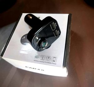 Bluetooth FM Transmitter USB Car Fast Charger