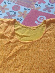 Yellow Kurti