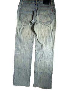 Light Green Wash Denim Jeans