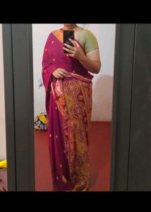 Red Saree