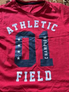 Athletics Shirt With The Front Printed