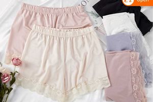 Lace Trim Shorts