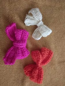 Crochet Bows - Handmade