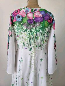 Printed Chiffon Dress (Fixed Price)