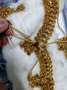 Gold Plated Heavy Jewellery Set