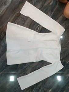 Classic White Hourglass Dress